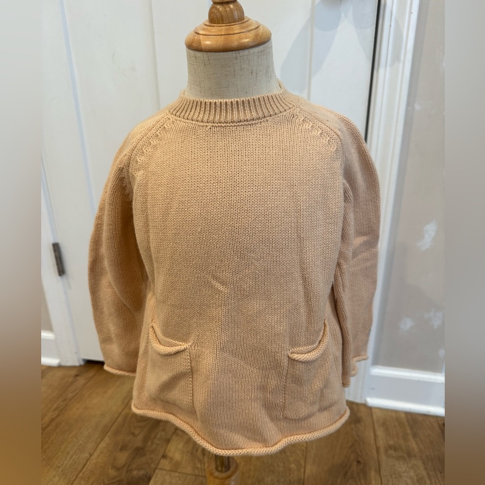 Donsje Classic Tan/Peach Knit Sweater